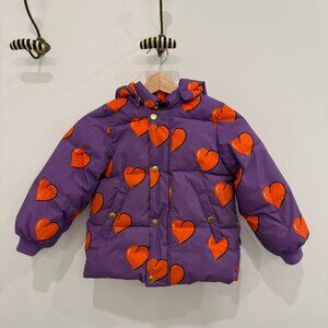 Mini Rodini Heart Coat (EU 104/110; 3-5 YO)